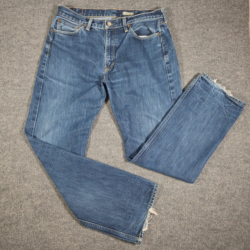 Vintage Polo Ralph Lauren Authentic Dungarees Jeans 36x32 Classic 806 Y2K Denim